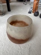 Riverdale vaas, Ophalen of Verzenden, Overige kleuren, Glas, Minder dan 50 cm