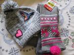 grijze kinder muts en das een maat meisje NIEUW, Kinderen en Baby's, Ophalen, Nieuw, Meisje, Muts