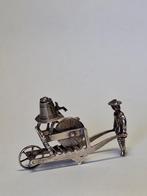 Antiek zilveren miniatuur messenslijper, Antiek en Kunst, Antiek | Goud en Zilver, Ophalen of Verzenden, Zilver