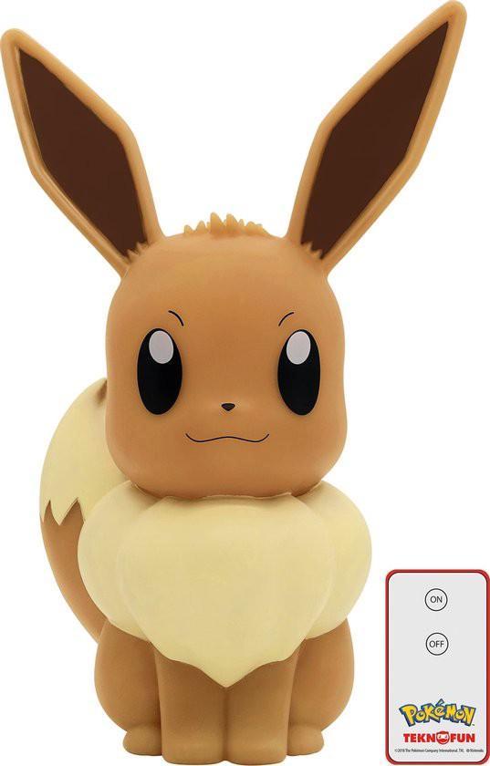 Pokémon Eevee 3D Led lamp met afstandsbediening, Huis en Inrichting, Lampen | Tafellampen, Zo goed als nieuw, Minder dan 50 cm