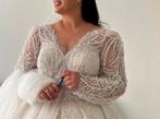 Bruids jurk, Kleding | Dames, Trouwkleding en Trouwaccessoires, Ophalen, Trouwjurk, Wit, Onbekend