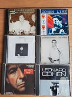 6 CD'S Leonard Cohen, Ophalen of Verzenden, Zo goed als nieuw