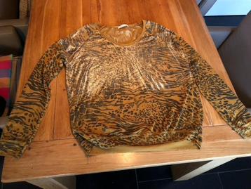 Okergeel/bruine Triple Nine top, maat XL beschikbaar voor biedingen