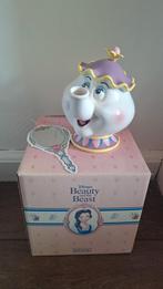 Vintage Disney Beauty and the beast mrs potts schmid, Verzamelen, Disney, Ophalen of Verzenden, Assepoester of Belle, Zo goed als nieuw