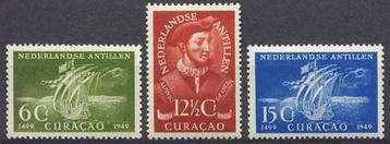 Nederlandse Antillen 206/8 postfris Ojeda 1949 beschikbaar voor biedingen