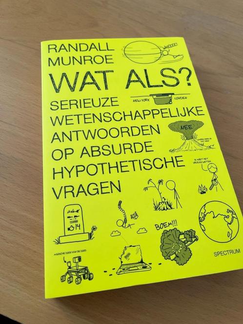 Wat als - Randal Munroe, Boeken, Wetenschap, Zo goed als nieuw, Overige wetenschappen, Ophalen of Verzenden