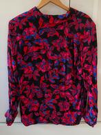 Alix Bloemenprint Blouse - Maat M, Ophalen of Verzenden, Zo goed als nieuw, Maat 38/40 (M), Zwart