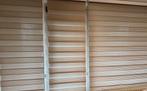 Duo Rolgordijnen Beige 3 stuks  - Zo Goed Als Nieuw, Huis en Inrichting, 100 tot 150 cm, Beige, Ophalen of Verzenden, Zo goed als nieuw