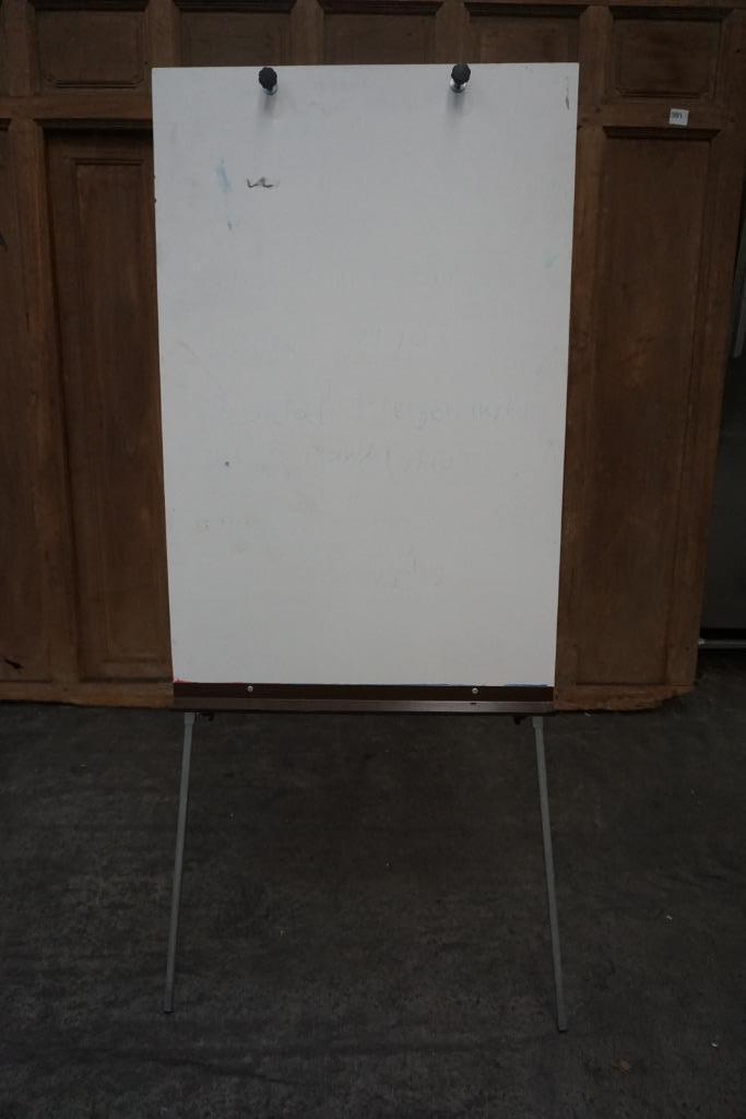Flipover, whiteboard, planbord inklapbaar, Diversen, Schoolborden, Gebruikt, Whiteboard, Ophalen of Verzenden