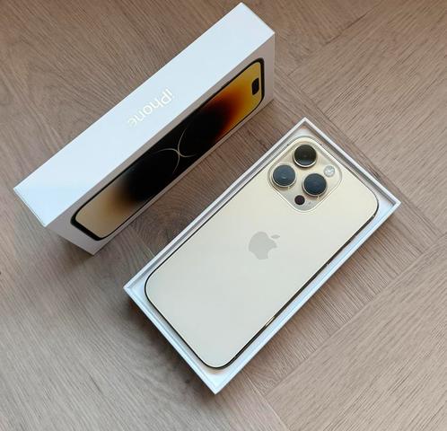 Apple iPhone 14 Pro goudkleurig, Telecommunicatie, Mobiele telefoons | Apple iPhone, Zo goed als nieuw, 128 GB, Zonder abonnement