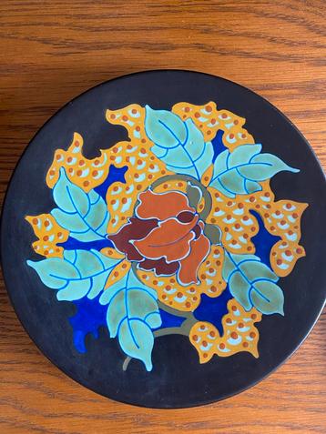Plateel Gouda Regina Lotus Wandbord beschikbaar voor biedingen