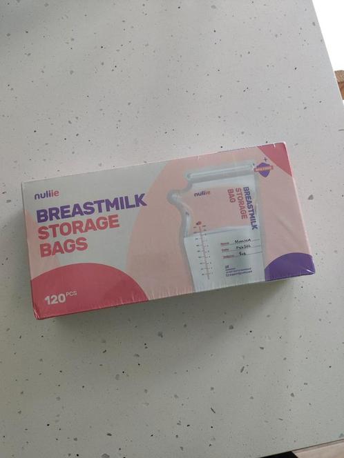 Nuliie Borstvoeding Zakjes - 120 stuks - Nieuw, Kinderen en Baby's, Babyvoeding en Toebehoren, Nieuw, Overige typen, Ophalen of Verzenden