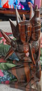 Houten Beeldje - Indonesisch Danspaar, Ophalen of Verzenden