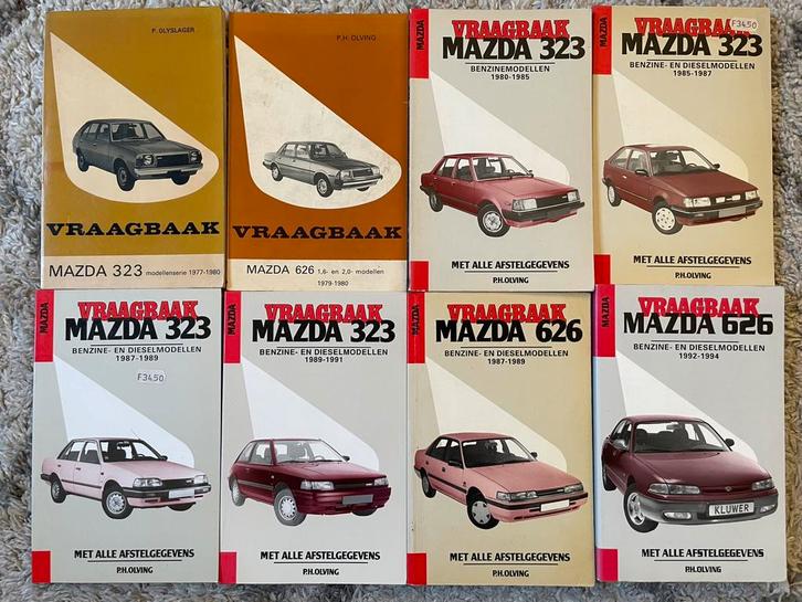 Vraagbaak Mazda 323 626 Kluwer Olving, Auto diversen, Handleidingen en Instructieboekjes, Ophalen of Verzenden