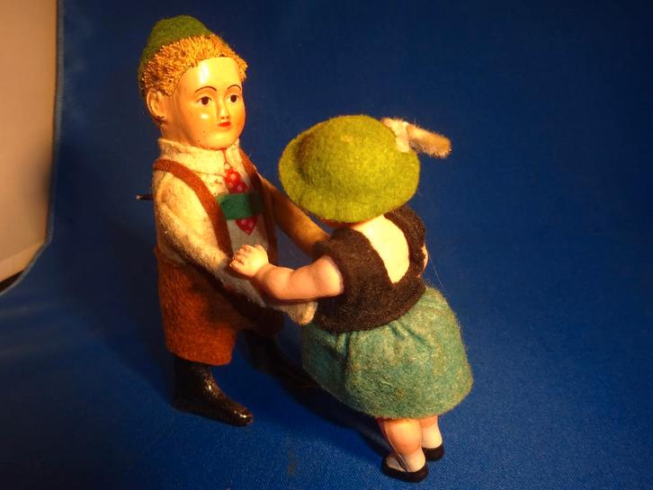 SCHUCO Dansend Paartje ( vooroorlogs), Antiek en Kunst, Antiek | Speelgoed, Ophalen of Verzenden