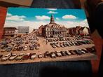 Maastricht, markt met parkeerplaats met oude auto 's, Ophalen of Verzenden, 1960 tot 1980, Gelopen, Noord-Holland