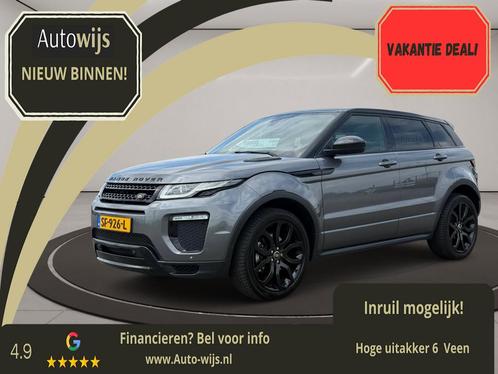 Land Rover Range Rover Evoque 2.0 TD4 HSE|R-Dynamic|Leder|tr, Auto's, Land Rover, Bedrijf, Te koop, 4x4, ABS, Achteruitrijcamera