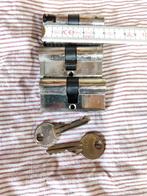 Cilinders los en gelijksluitend met sleutels, Ophalen of Verzenden, Gebruikt, Slot