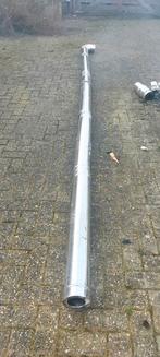 Kachel pijpen voor pelet kachel, Ophalen of Verzenden, Rvs, Minder dan 2 meter, 80 mm of meer