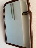 Klassieke spiegel met hout, Huis en Inrichting, Woonaccessoires | Spiegels, Ophalen, Minder dan 50 cm, Gebruikt, Minder dan 100 cm