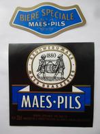 bieretiket Belgie 18-2 (B2 D1) maes, Ophalen of Verzenden, Zo goed als nieuw, Overige typen, Overige merken