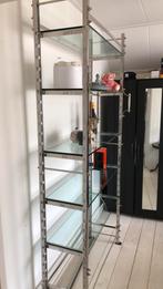 Eichholtz, Rack, boeken kast, Roomdivider, Chrome, Ophalen of Verzenden, Zo goed als nieuw