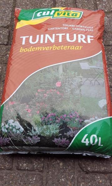 Tuinturf zakken 40 liter Culvita beschikbaar voor biedingen