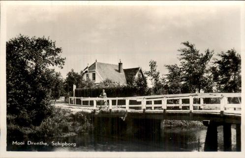 Mooi Drenthe, Schipborg, Verzamelen, Ansichtkaarten | Nederland, Ongelopen, Drenthe, Voor 1920, Ophalen of Verzenden