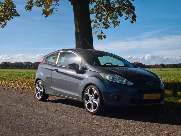 Ford Fiësta 1.6 88KW 3DR 2009 Grijs (08/2026 APK), Auto's, Ford, Particulier, Fiësta, Airbags, Airconditioning, Bluetooth, Boordcomputer