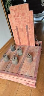 Antieke weegschaal met gewichtjes, Antiek en Kunst, Antiek | Gereedschap en Instrumenten, Ophalen