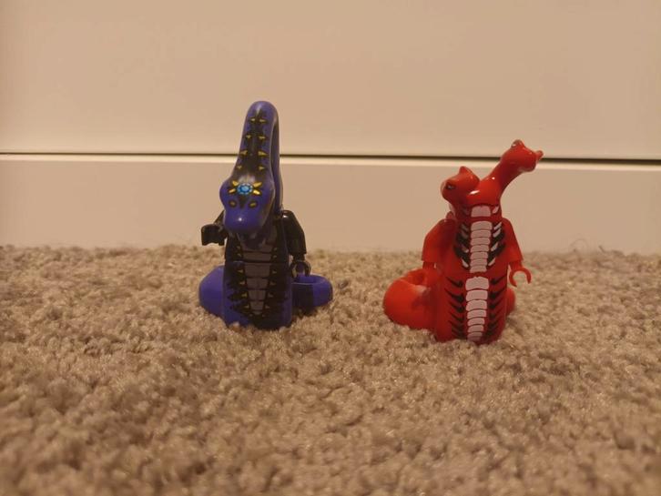 Lego ninjago pythor en fangtom minifiguren, Kinderen en Baby's, Speelgoed | Duplo en Lego, Zo goed als nieuw, Lego, Losse stenen