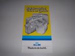 Folder KLM bagageregeling U.S.A en Canada maart 1980, Ophalen of Verzenden, Gebruikt, Overige typen
