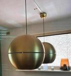 Art Deco hanglampen bol goud slice, Huis en Inrichting, Lampen | Hanglampen, Ophalen, Zo goed als nieuw, Minder dan 50 cm