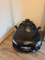 Audi TT RS Kinderauto - Zwart, Ophalen of Verzenden, Zo goed als nieuw