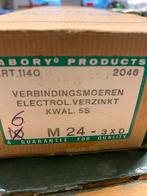 Verbindingsmoeren M24 - 3xD, Ophalen of Verzenden, Gebruikt