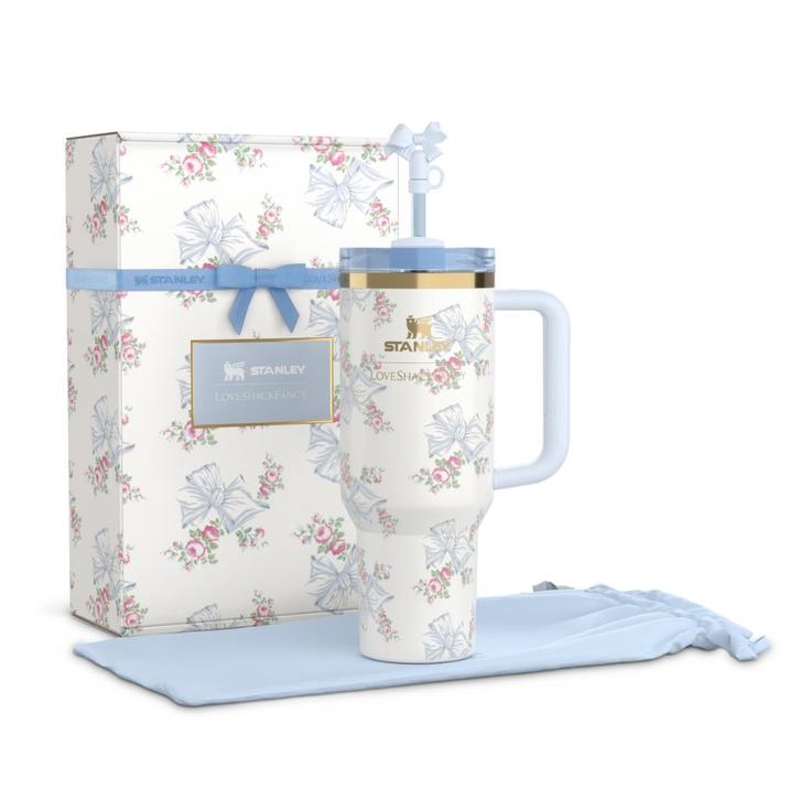 The Stanley X LoveShackFancy LINK IN DE BESCHRIJVING 🔗, Sport en Fitness, Bidons, Nieuw, Ophalen of Verzenden