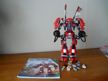 Te koop Lego set 70615 Fire Mech  Ninjago beschikbaar voor biedingen