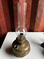 Koperen olie lamp., Antiek en Kunst, Antiek | Lampen, Ophalen of Verzenden