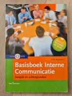 E. Reijnders - Basisboek Interne communicatie, Sociale wetenschap, Ophalen of Verzenden, Zo goed als nieuw, E. Reijnders