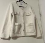 Wit jasje met parels -, Ophalen of Verzenden, Zo goed als nieuw