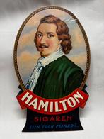 Hamilton sigaren reclame, Ophalen of Verzenden, Zo goed als nieuw, Reclamebord