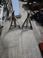 2 Zware Verstelbare Assteunen - 68-118cm, Ophalen, Gebruikt