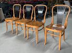 16x Hutten Cafe Bistro Restaurant Stoelen, Ophalen, Bruin, Hutten, Vijf, Zes of meer stoelen