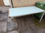 GRATIS afhalen tafel, Huis en Inrichting, Tafels | Eettafels, Ophalen, Gebruikt, 50 tot 100 cm, 150 tot 200 cm