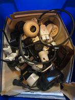 Schakelaars en stekkers oud fitingen, Antiek en Kunst, Ophalen of Verzenden