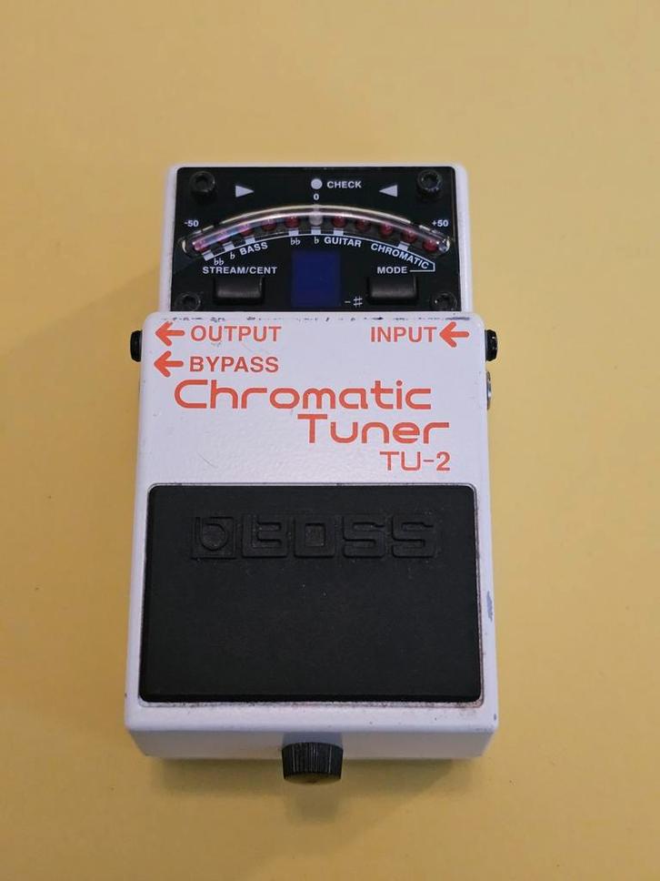 Boss TU-2 Chromatic Tuner Pedaal, Muziek en Instrumenten, Effecten, Gebruikt, Overige typen, Ophalen of Verzenden