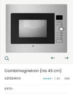 Inbouwcombimagnetron etna A2132HRVS, Witgoed en Apparatuur, Magnetrons, Vrijstaand, Zo goed als nieuw, 45 tot 60 cm, Ophalen