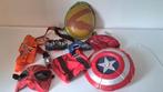 Superhelden Speelgoed Set - Captain America, Spider-Man, TMN, Ophalen of Verzenden, Gebruikt