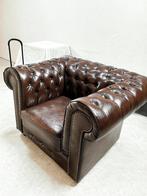 Chesterfield stoel, Eenpersoons, 75 tot 100 cm, Ophalen of Verzenden, Zo goed als nieuw