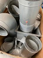 Partij spiraliet ventilatie buizen en onderdelen., Ophalen, Gebruikt, Ventilator en Afzuiger